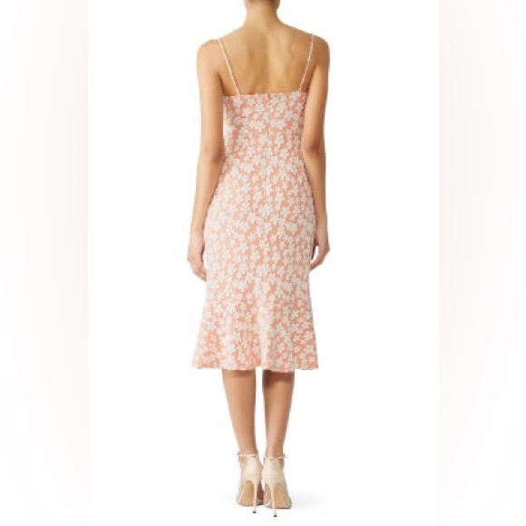 Hutch Jolie Floral Mermaid Hem Midi Dress - Picture 5 of 7